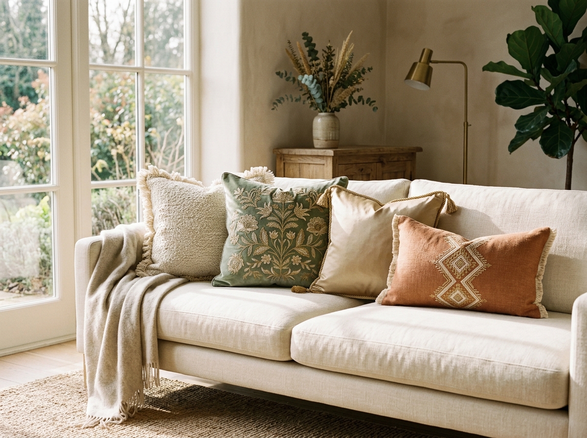 Luxury Styling Cushions and Throw Pillows