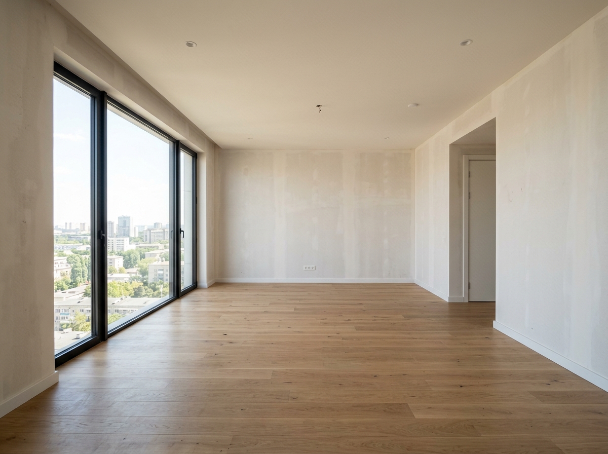 Bare Room Before Interior Styling